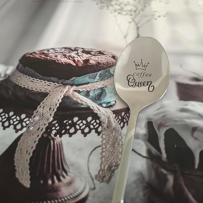 Bestie Best Friend Spoon Gifts for Women Teen Girls Good Morning Bestie Spoons for Best Friends Christmas Birthday Gift for BFF Friendship Gifts Coffee Tea Lover Gifts Spoon