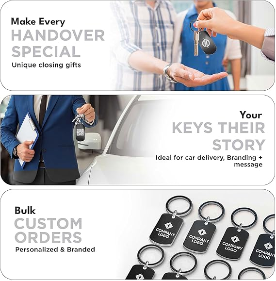 Personalised Keyring with Photo & Text – Engraved Double-Sided Custom Keychain – Mothers Day Gift for Mum, Nanny, Grandma, Sister, Anniversary&Birthday Keepsake - Made in UK