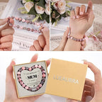 Mothers Day Gifts, Mum Birthday Gifts Bracelet, Gift for Mother from Daughter or Son, Mummy Presents for Mother's Day, Valentine's Day