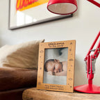 Personalized Baby Photo Frame | Engraved Newborn Gift