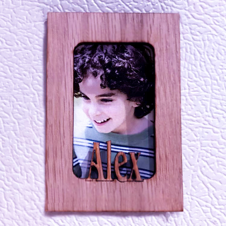 Name Frame -Personalized Picture Mats with Cut Out Name