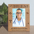 Nurse Picture Frames Personalized Wood Photo Frames With Your Name