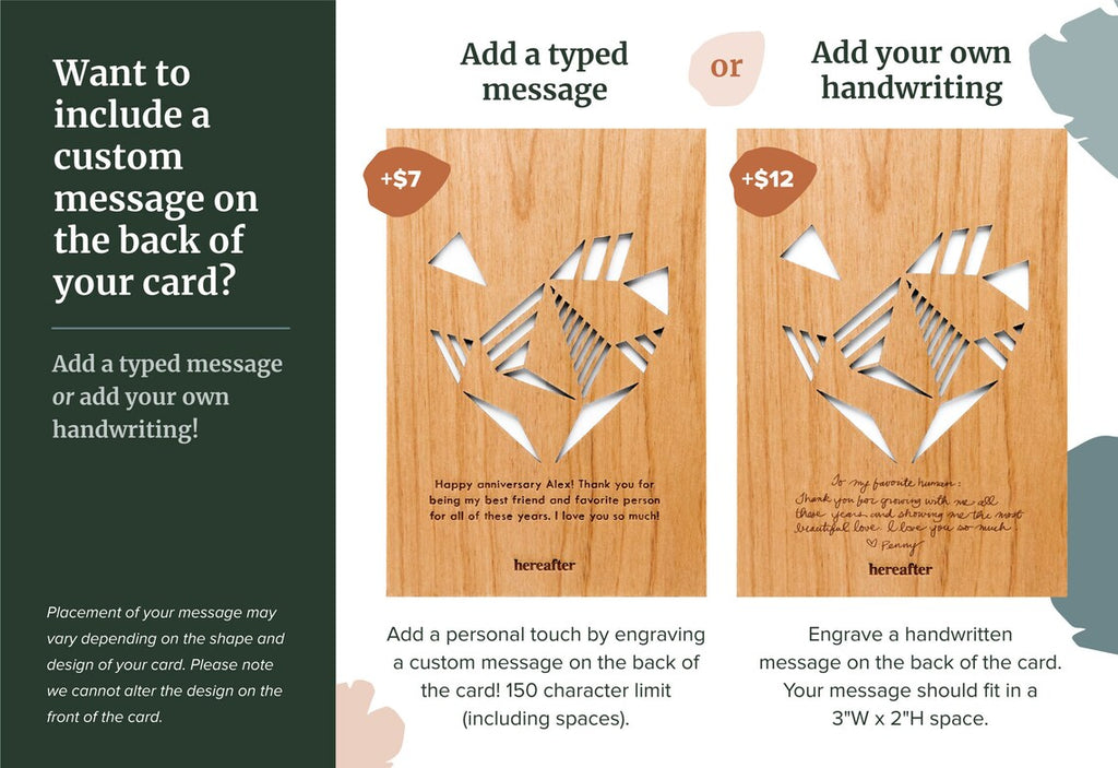 Always Will Wood Anniversary Card, Wedding Anniversary Wood Card, Wood Anniversary Gift For Men, 5 Year Anniversary Card, Card for Wife