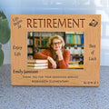 Retirement Teacher Picture Frame Personalized